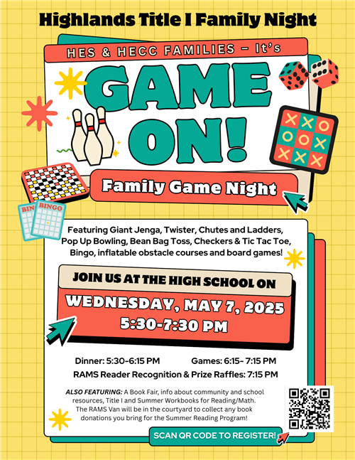 Game On Flyer